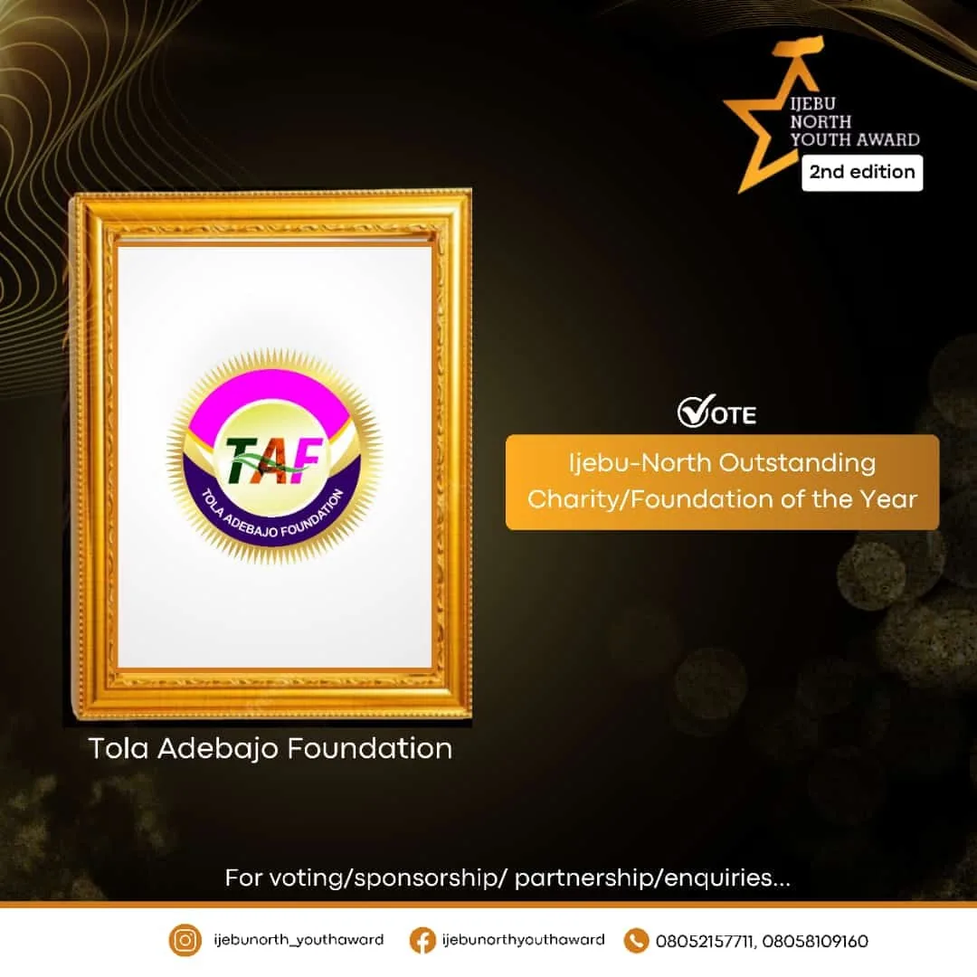 Vote TAF Award