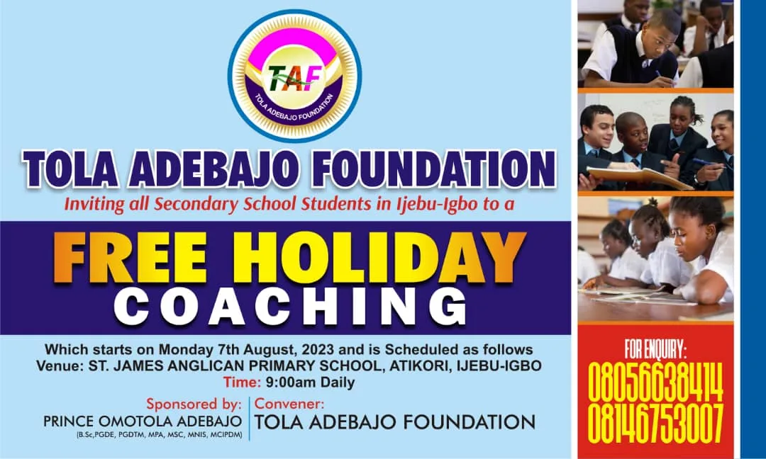 2023 Free Holiday Coaching flyer