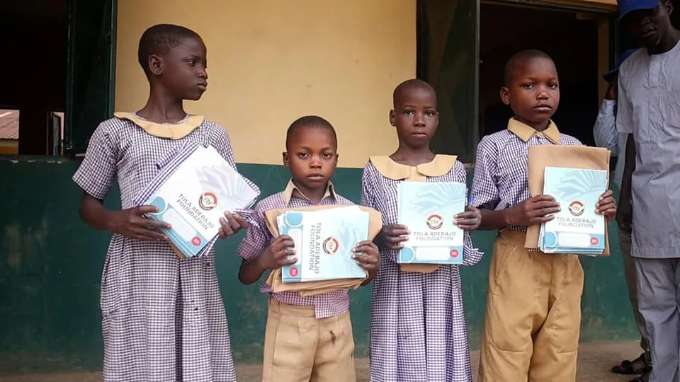 Distributing Free Books & Uniform